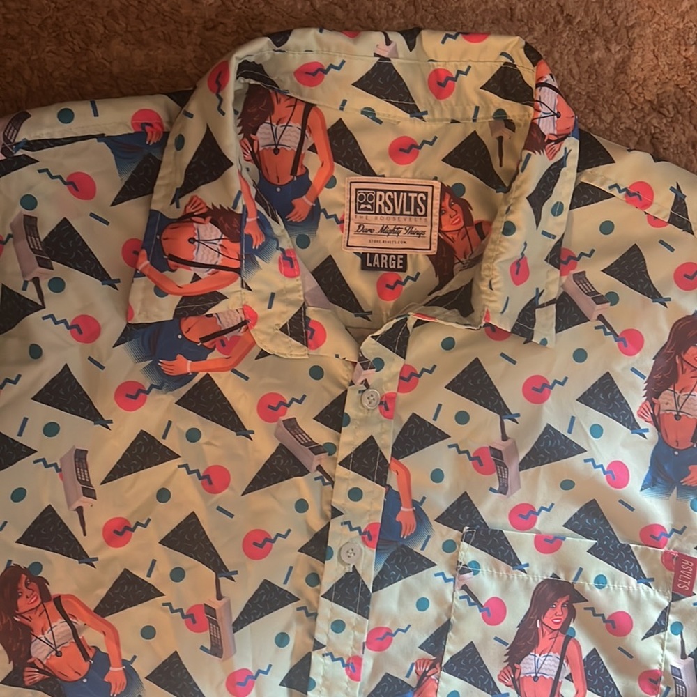 Rsvlts Saved By The Bell Button Up - image 3
